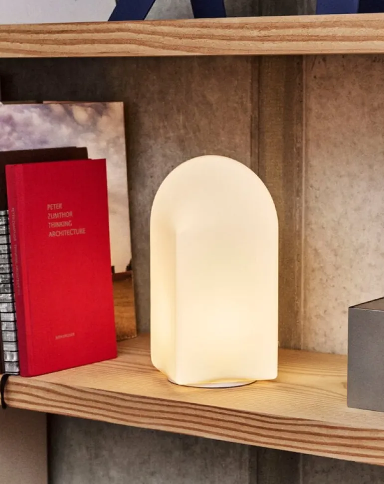 HAY Parade Portable 240 table lamp, shell white