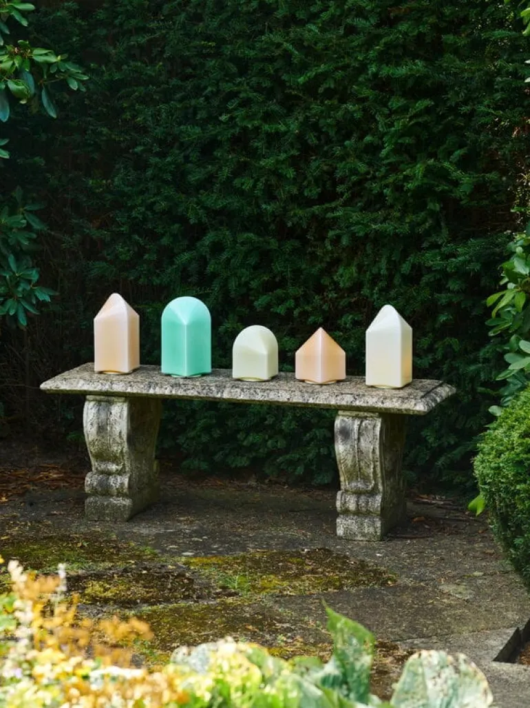 HAY Parade Portable 240 table lamp, shell white