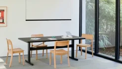 HAY Pastis chair, lacquered oak