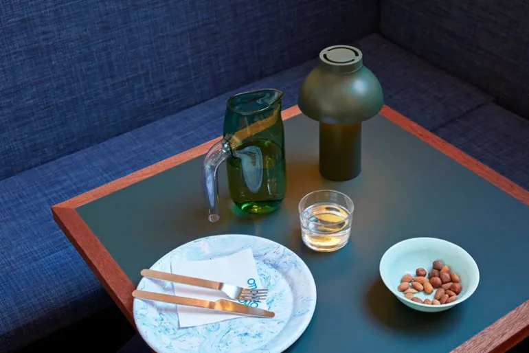 HAY PC Portable table lamp, olive