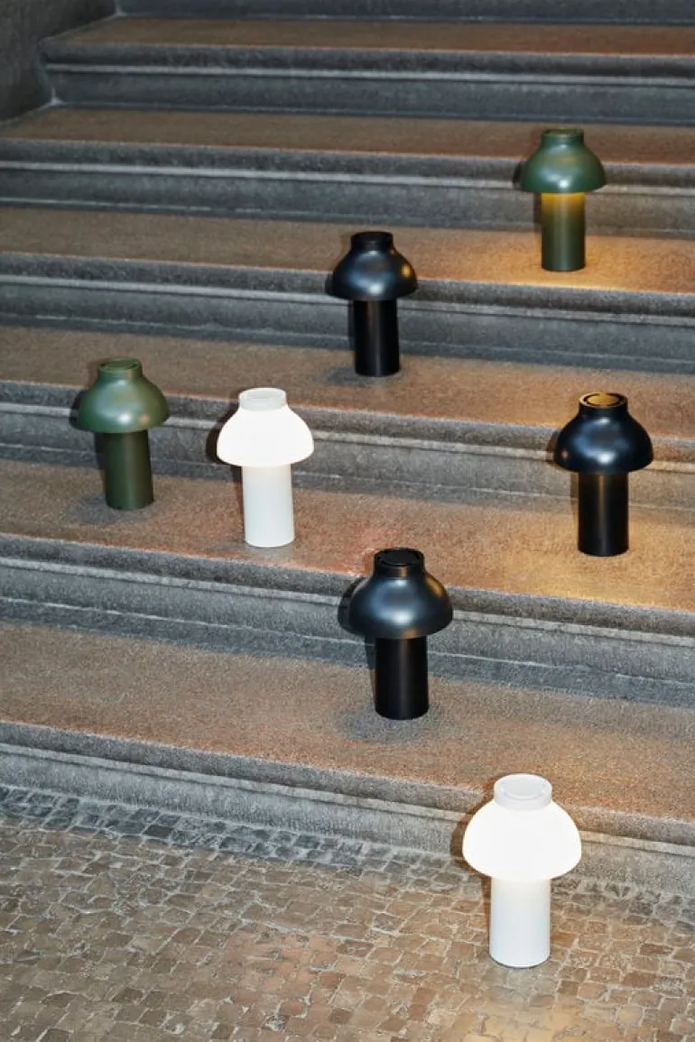 HAY PC Portable table lamp, olive