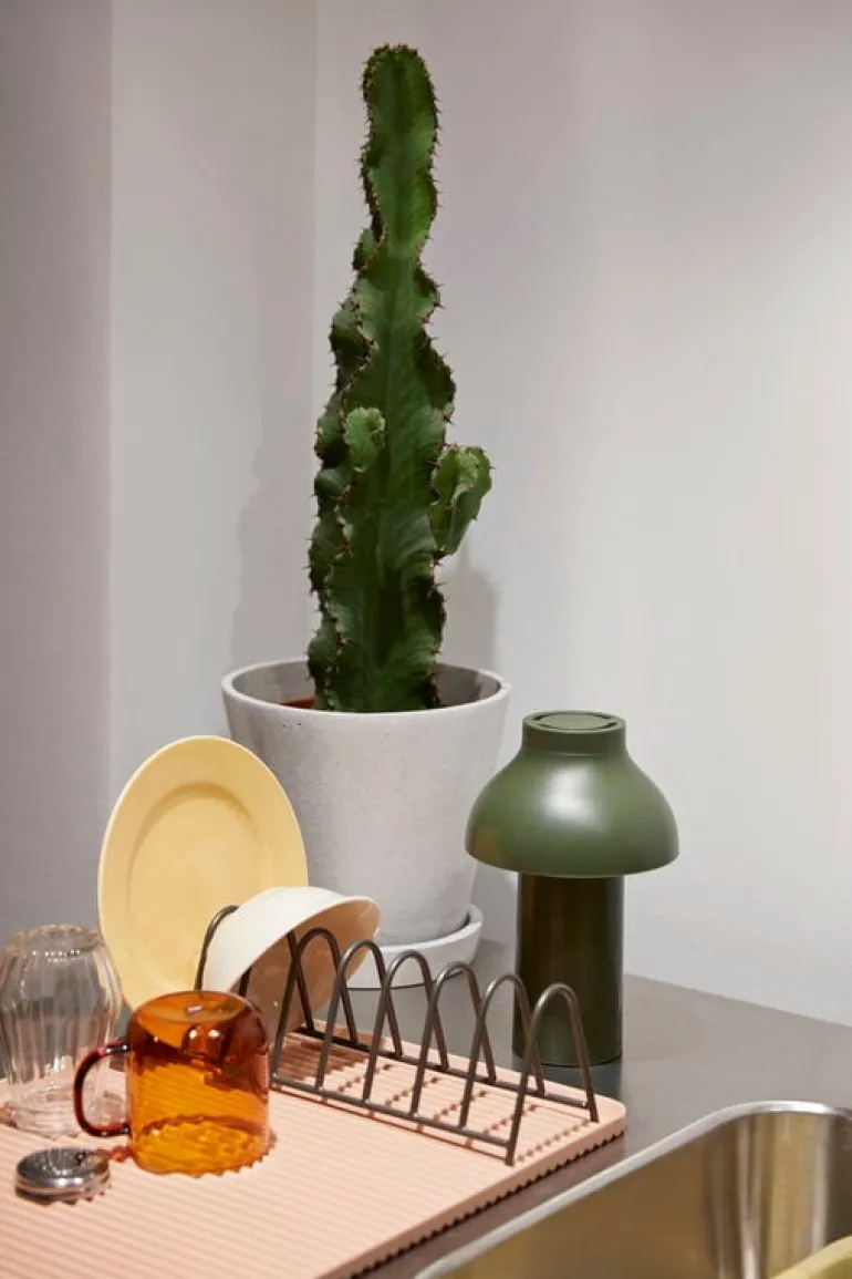 HAY PC Portable table lamp, olive