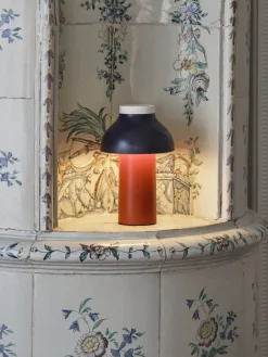 HAY PC Portable table lamp, dusty red