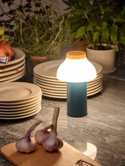 HAY PC Portable table lamp, ocean green