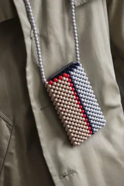 HAY Perla phone holder, Krem