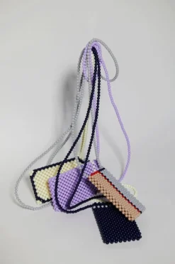 HAY Perla phone holder, Krem