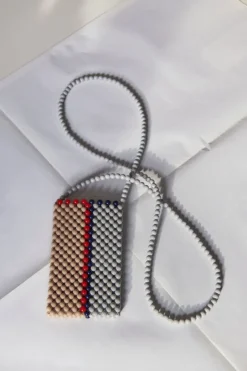 HAY Perla phone holder, Krem