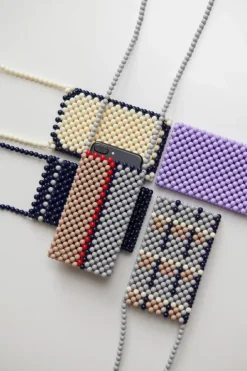 HAY Perla phone holder, Lila