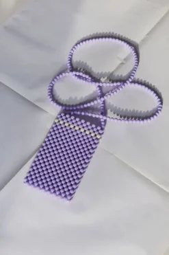 HAY Perla phone holder, Lila