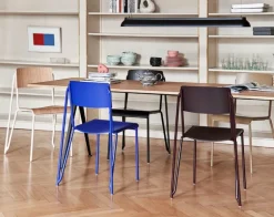 HAY Petit Standard chair, ultramarine - ultramarine