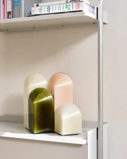 HAY Pier System 131 shelf, 1 column, PS white - aluminium