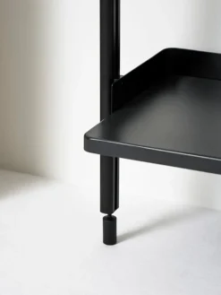 HAY Pier System 101 shelf, 1 column, PS black