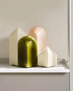 HAY Pier System 133 shelf, 3 columns, PS white - aluminium