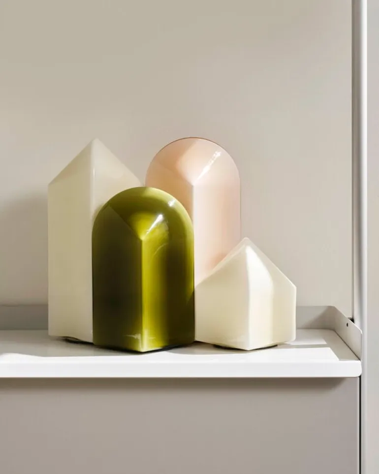 HAY Pier System 133 shelf, 3 columns, PS white - aluminium