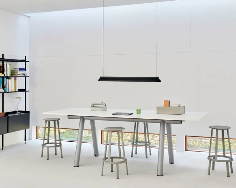 HAY Pier System 133 shelf, 3 columns, PS black