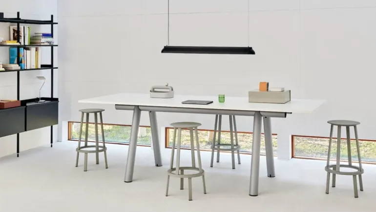 HAY Pier System 133 shelf, 3 columns, PS black