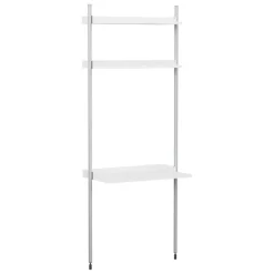 HAY Pier System 11 shelf, 1 column, PS white - aluminium