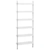HAY Pier System 101 shelf, 1 column, PS white - aluminium