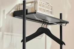 HAY Pier System 1001 wardrobe, 1 column, PS black