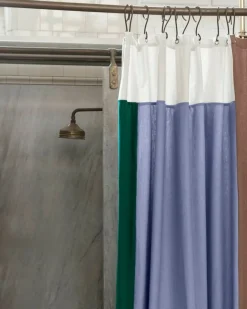 HAY Pivot shower curtain, 180 x 200 cm, blue