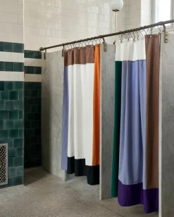 HAY Pivot shower curtain, 180 x 200 cm, blue