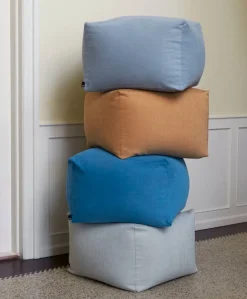 HAY Pouf, grey sprinkle