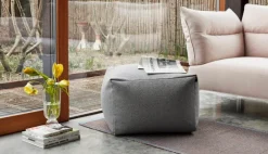 HAY Pouf, grey sprinkle