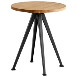 HAY Pyramid coffee table 51, 45 cm, black - lacquered oak