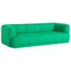HAY Quilton 3-seater sofa, green Vidar 932