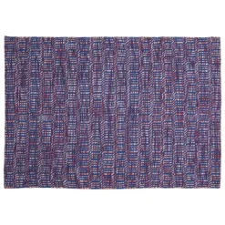HAY Radio rug, red - blue