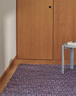 HAY Radio rug, red - blue