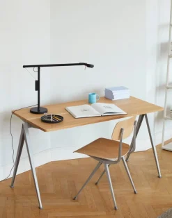 HAY Result chair, beige - lacquered oak