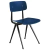 HAY Result chair, black - dark blue