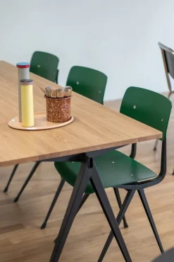 HAY Result chair, black - forest green