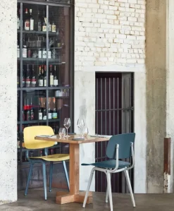 HAY Revolt chair, beige - granite grey 3.0