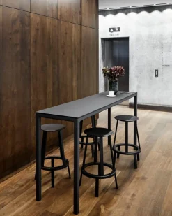 HAY Revolver bar stool, 76 cm, black