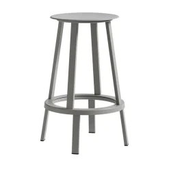 HAY Revolver bar stool, 65 cm, grey
