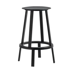HAY Revolver bar stool, 65 cm, black
