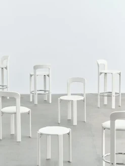 HAY Rey bar stool, 75 cm, cream white - beige Mode 011