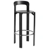 HAY Rey bar stool, 75 cm, deep black