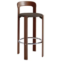 HAY Rey bar stool, 75 cm, umber brown - brown Steelcut Trio 376