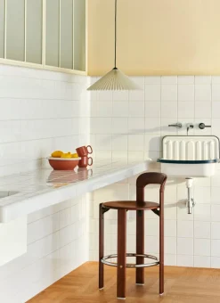 HAY Rey bar stool, 65 cm, umber brown