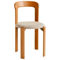 HAY Rey chair, golden - beige Steelcut Trio 213