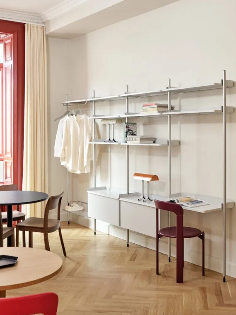 HAY Rey chair, grape red