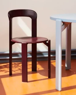 HAY Rey chair, grape red