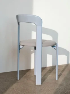 HAY Rey chair, slate blue - light grey Steelcut Trio 113