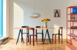 HAY Rey chair, umber brown