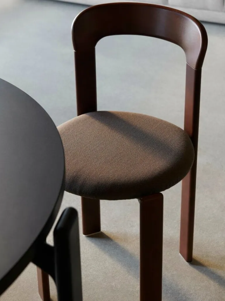 HAY Rey chair, umber brown - brown Steelcut Trio 376