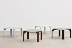 HAY Rey coffee table, 66,5 cm, umber brown