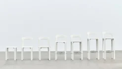 HAY Rey stool, cream white